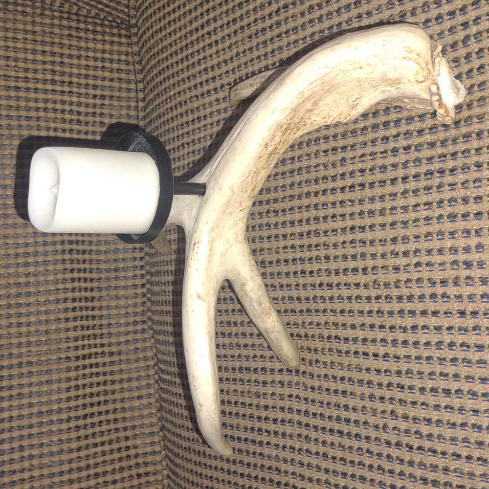 Beautiful Handmade Genuine Real Deer Buck Antler Shed Votive Tea Candle Holder